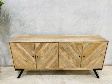 Herringbone Buffet 4 Door Top 